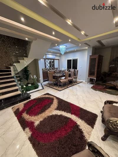 Furnished duplex for hotel rent in Al Lotus Al Janoubiah