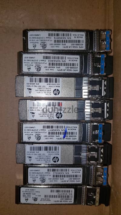 hp SFP  10G LR 4 و hp SFP  10 G SR 4