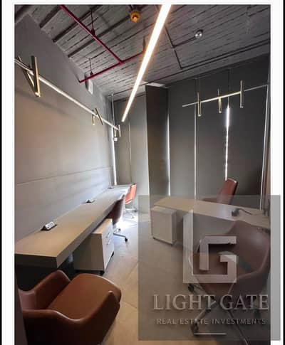 Office for rent with an area of 117 square meters in Mivida Business Park - Fifth Settlement