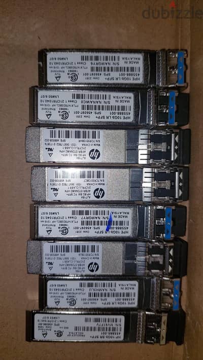 hp SFP  10G sr 4 وhp SFP  10G LR 4