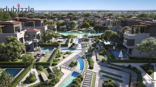 بنتهاوس متشطب في باديه بالم هيلز فيو بانوراما مميز بالتقسيط badya palm hills
