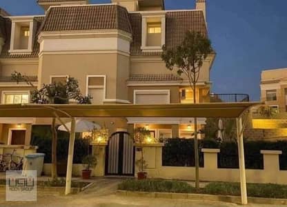 Villa for the price of an apartment  (resale, old contract, direct from the owner)  compound sarai , next to Madinaty.
