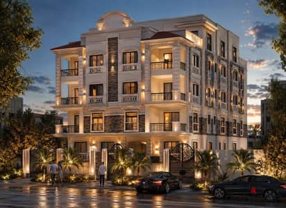 Apartment for sale 210 sqm in Strategic location Drectly on  Mohamed Bin Zayed Axis and the Monorail, close to Al Ahly Club.