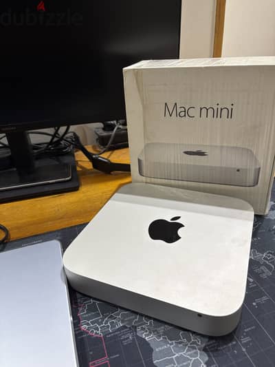 Mac mini Late 2014 — استعمال خفيف جدًا + الكرتونة الأصلية