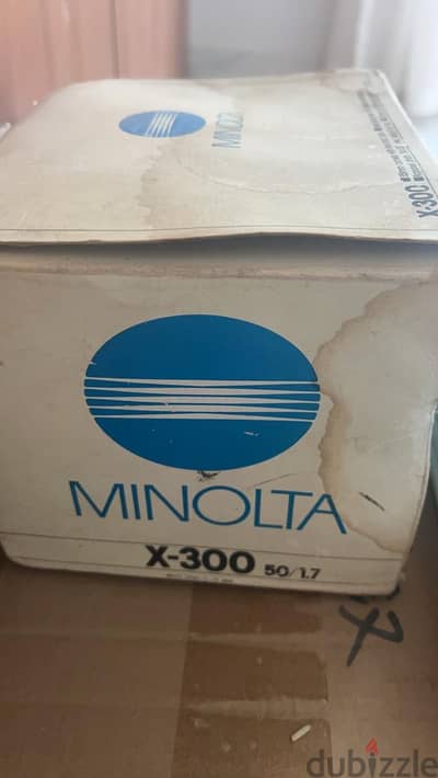 Minolta X-300 camera
