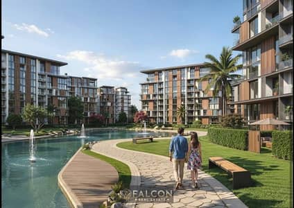Apartment with garden view and landscape | Minutes from amenities | 178m (3 bedroom) | For sale in Hyde Park Central Compound, 6th Settlement,