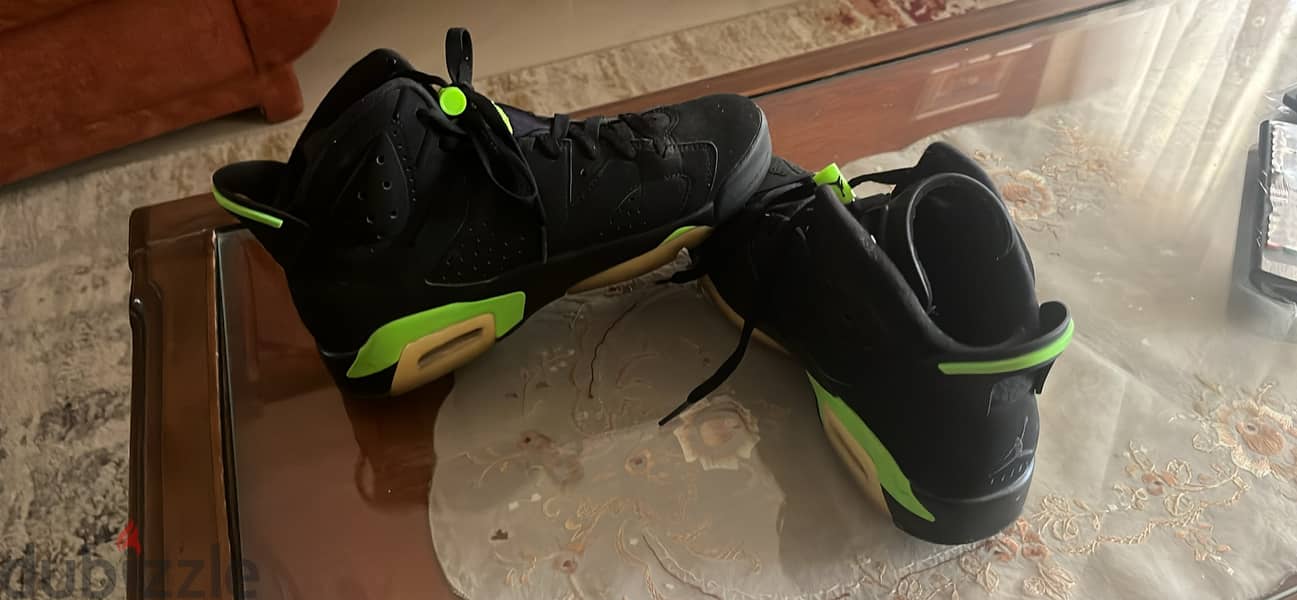 Jordan 6 retro electric green 1