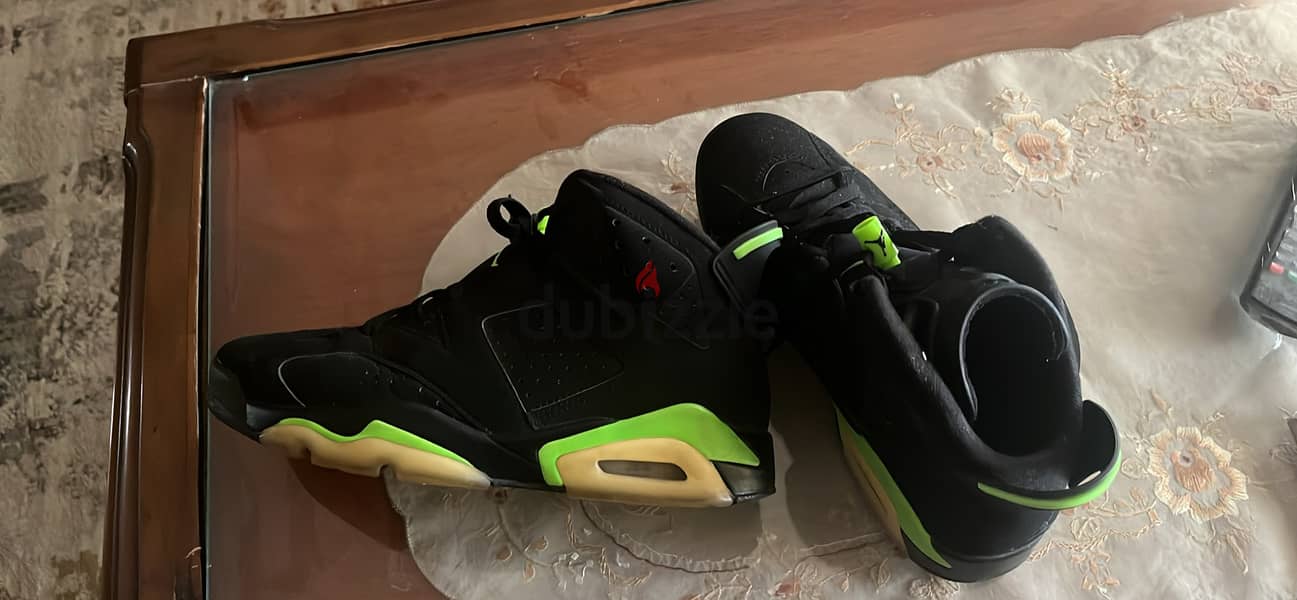 Jordan 6 retro electric green 2