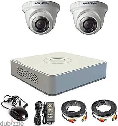 DVR4 + 4 camera hikvision