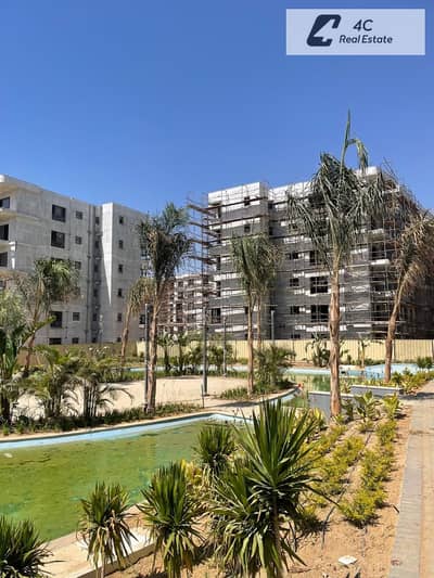 شقة جاردن استلام فوري بفيو لاندسكيب  بأقل من سعر السوق في  for sale in Palm Hills New Cairo  التجمع الخامس بالقرب من الجولدن سكوير وشارع التسعين للبيع