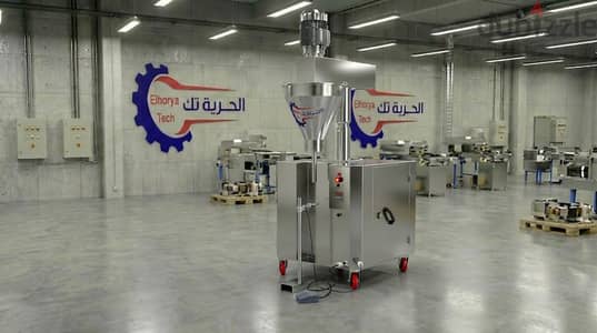 خط تعبئة بقوليات نصف اتوماتيك