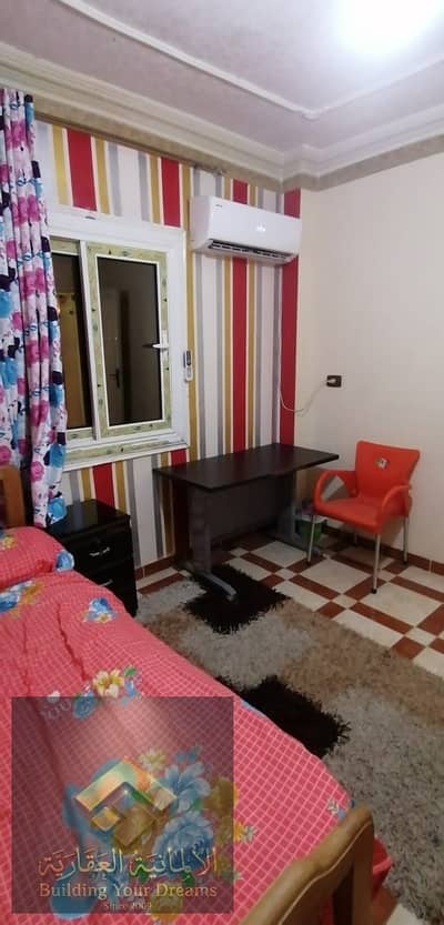 Apartment for rent furnished 70 meters in the third gathering in front of the German University directly