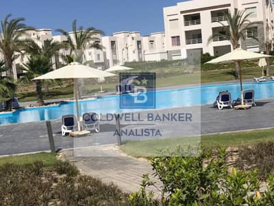 ground chalet for sale prime location view swimming pool corner unit under market price fully furnished