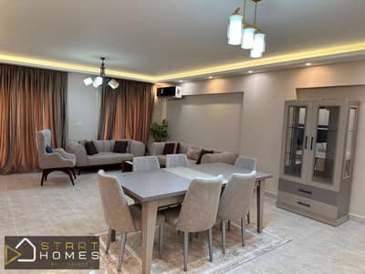 Furnished apartment for rent in Al Rehab, directly opposite Avenue Mall.