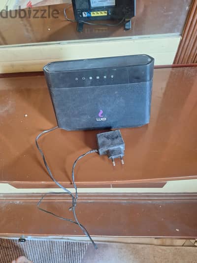 راوتر  We استعمال خفيف حاله جيدة جدا