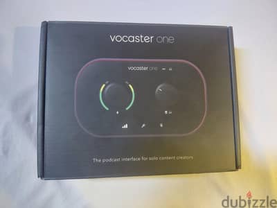Focusrite vocaster 1 كارت صوت للبيع