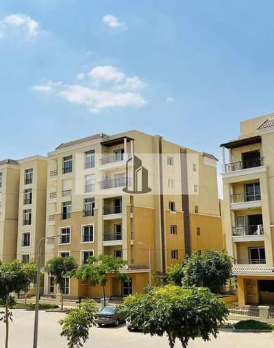 Lowest monthly installment. 148 sqm apartment with a direct view of the Hub for sale in Sarai S2, next to Madinaty Mostakbal City.