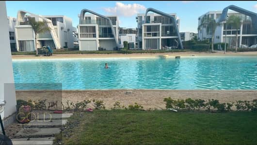Chalet for rent in fouka bay lagoon view first floor