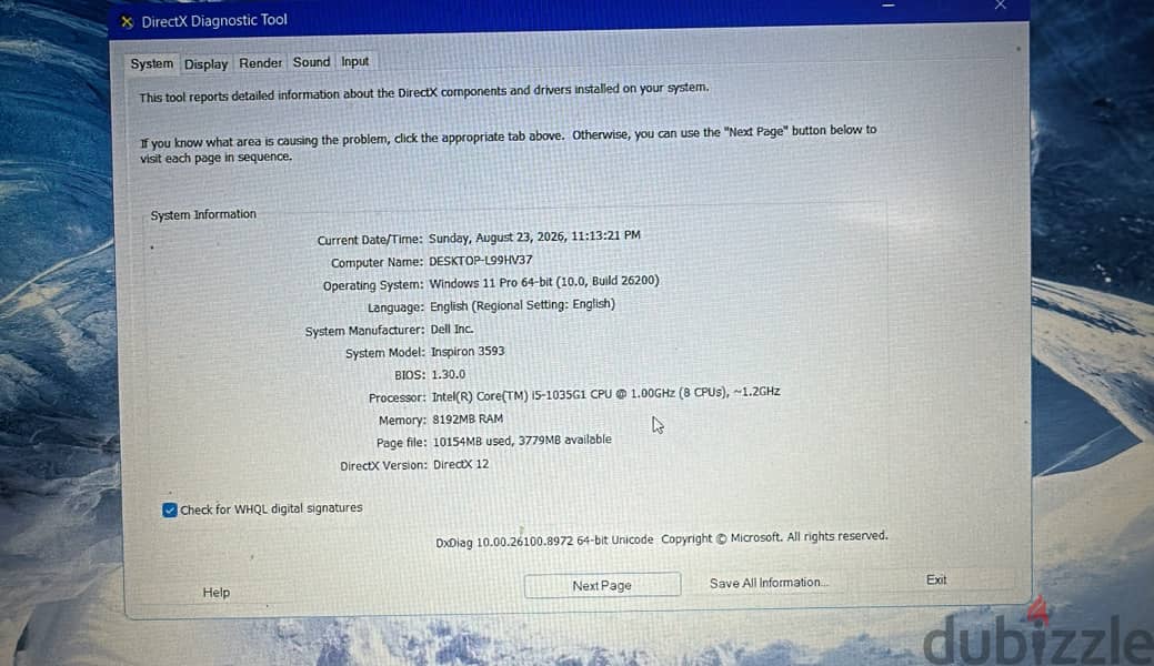 لابتوب ديل للبيع 2