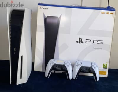 PlayStation 5 CD fat with 2 controller for sale