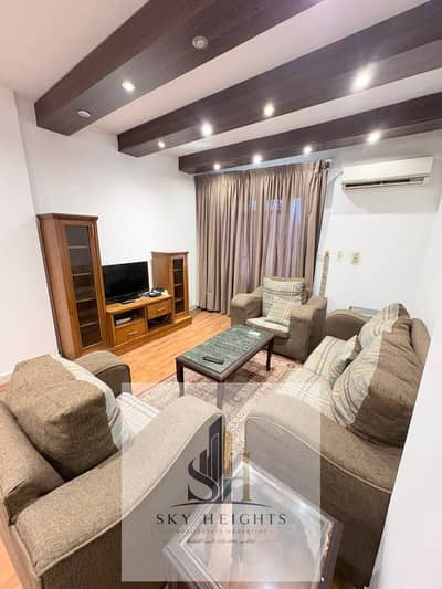 90m² furnished apartment for rent in Al Rehab City