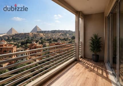 Two-room apartment for sale in Museum View Compound and the Pyramids, with an investment of $150 per day