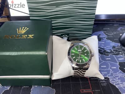 ساعه رولكس Rolex Watch Green Dial
