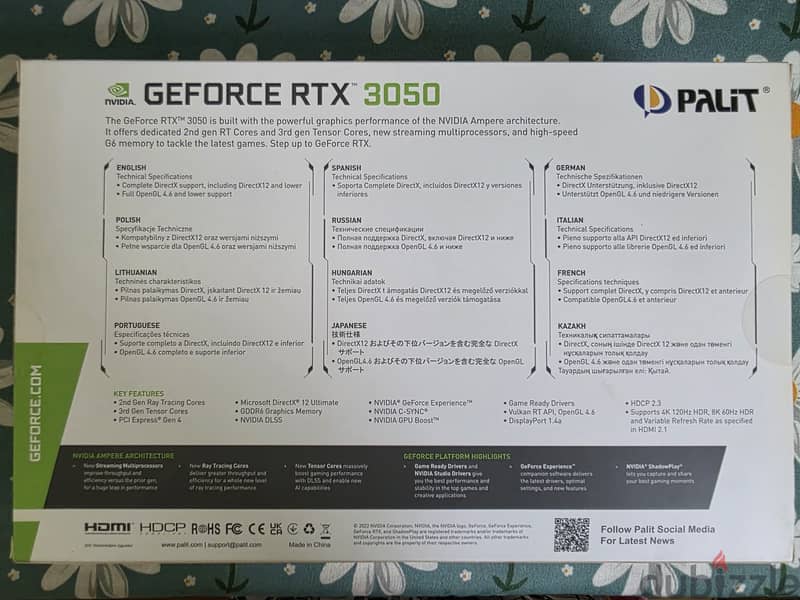 Nvidia RTX 3050 10