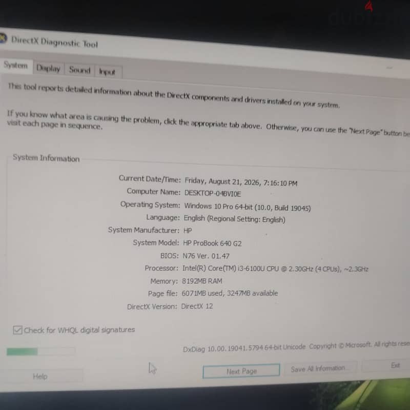 hp probook g2 620 4