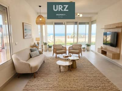 Chalet for sale in Silver Sands Sidi Heneish North Coast Lowest price 8year installments prime location near Almaza Bay and Marsa Baghush.
