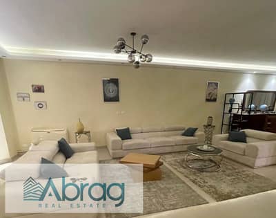 للايجار توين هاوس مفروش مودرن ومكيف 3 غرف كومباوند مينا جاردن سيتي اكتوبر