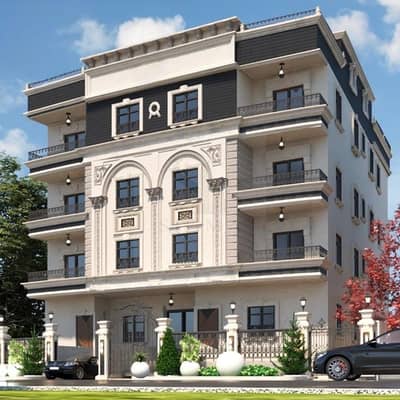 A distinctive apartment of 135 meters with a sea view overlooking a garden in Al-Narges Al-Jadidah at the best price per meter in installments