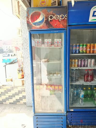 ثلاجه عرض  محلات باب واحد