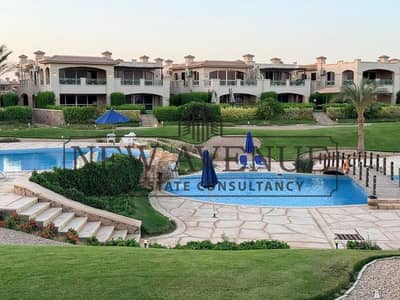 Lowest price fully finished chalet very prime location direct on pool and sea view - in La Vista Gardens - Ain el sokhna