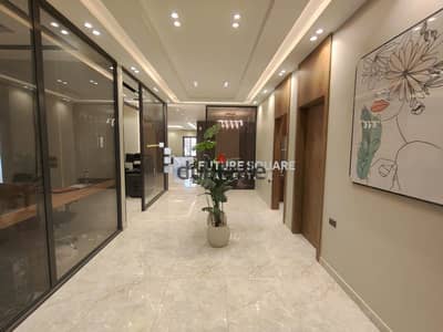Office with 500m air conditioning, ultra-modern finish for rent in New Maadi