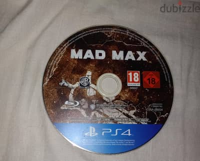 لعبة Mad Max ps4 بدون علبة