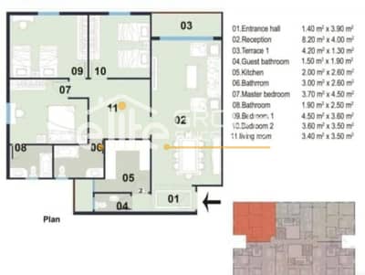 Apartment in Block 18, Sawary