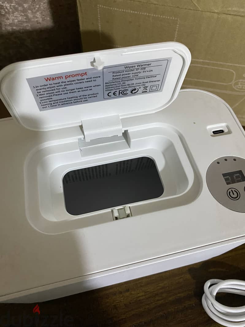 Wipes warmer 1