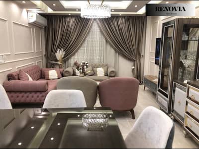 Furnished apartment for rent in Madinaty B12 with direct view of East Hub