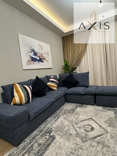 Luxury Furnished Apartment for rent at an amazing price, 140 SQM, in Aeon Towers Compound el sheikh zayed