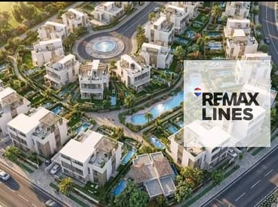 فيلا Town House 200م Middle بواجهة وفيو أمامي مميز | Ravie R8 على المحور المركزي وقرب الحي الدبلوماسي والخدمات الرئيسية