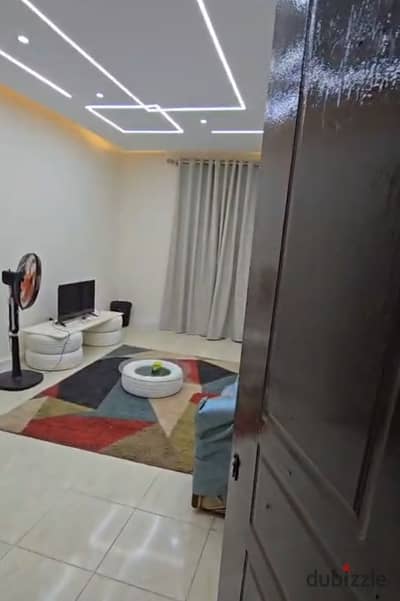 Apartment for rent furnished 63m2 2nd floor facade in Al-Shabab next to Ben Hameedo and Awal Al-Sab'een Extension in City of Al-Obour