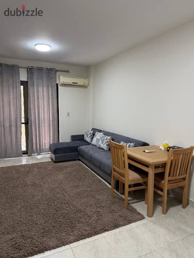 Furnished apartment for rent on the ground floor with a garden in the seventh phase