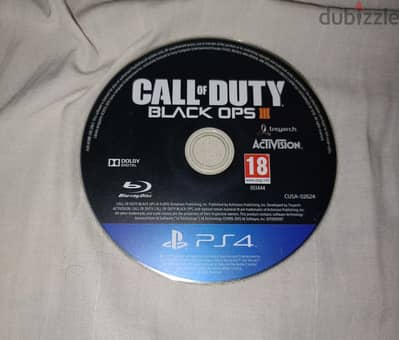 لعبة Call of duty Black ops 3 بدون علبة