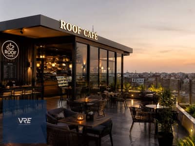 A café with a prime frontage location in Al-Shorouk.