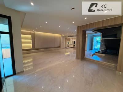 Luxury resale villa with 6 bedrooms in Mountain View 2, Fifth Settlement, with a distinctive layout and overlooking landscape. Ready for viewing