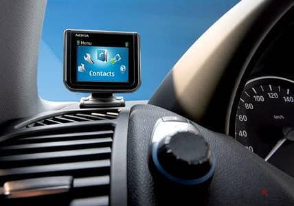 طقم سياره بلوتوث جديد زيرو Nokia Bluetooth Display Car Kit CK-15W