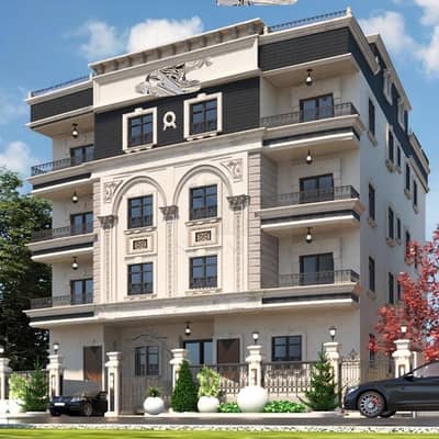 Second floor apartment with a garden view in Al-Narges Al-Jadida, with clear income from Gamal Abdel Nasser