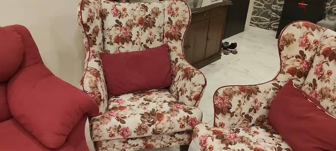أنترية زان احمر من مفكو حلوان استعمال خفيف كسر زيرو