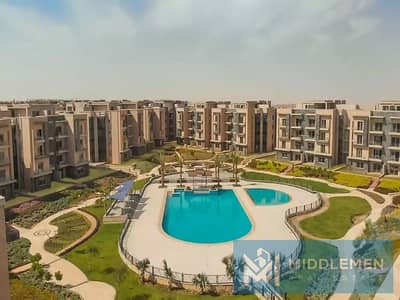 شقة 149متر 3غرف نوم موقع مميز View pool بأقل سعر في الماركت استلام فوري في كمبوند جاليريا موون فالي القاهرة الجديدة - Galleria Moon Valley new Cairo